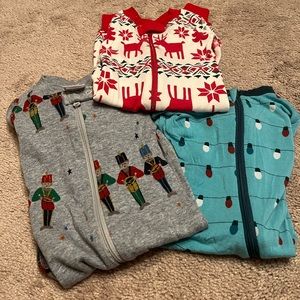 Hanna Andersson holiday pajama lot size 3-6 months